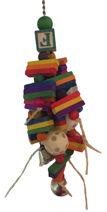 Natural wood toy 36*6cm