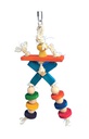 [000000002218] Colorful Wooden Bird Toy 36*12cm