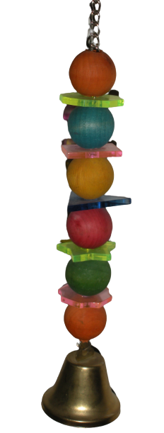 لعبة خشبية معلقة ملونة 20*4 سم