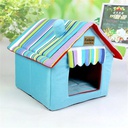 [6905036032040BE] Pet House S: 36*32*40cm BLUE