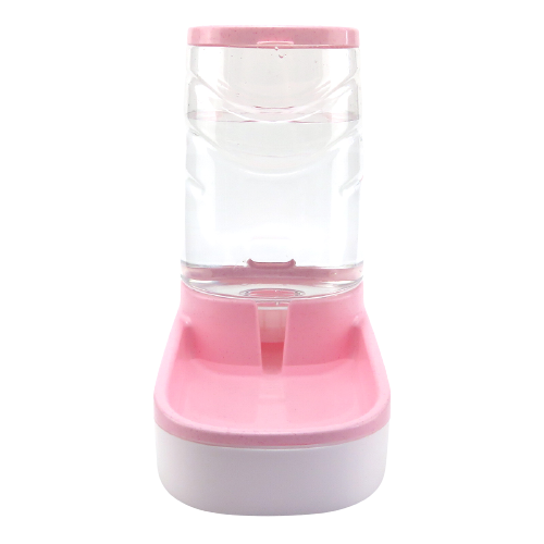 3.8L Pet Food Dispenser 31*17*22cm Pink