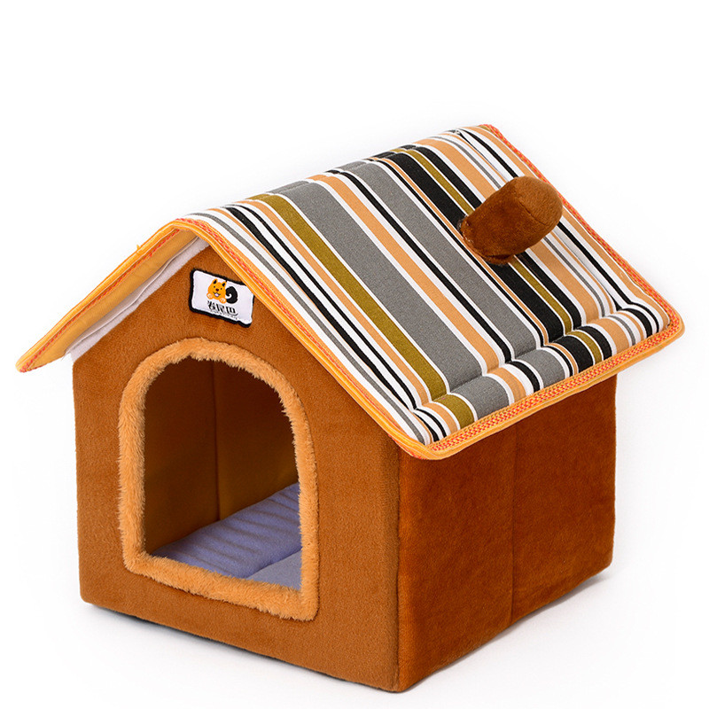 Pet House M: 43*37&43cm BROWN