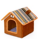 [6975047037043BN] Pet House M: 43*37&43cm