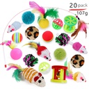 [20210508202]  funny 20 pcs cat toy