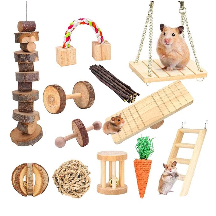 Rabbit & Hamster Game Set 12in1