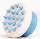 [69729386804BE] Sharp Teeth Massage Comb Blue 8.5*8.5*5.9cm