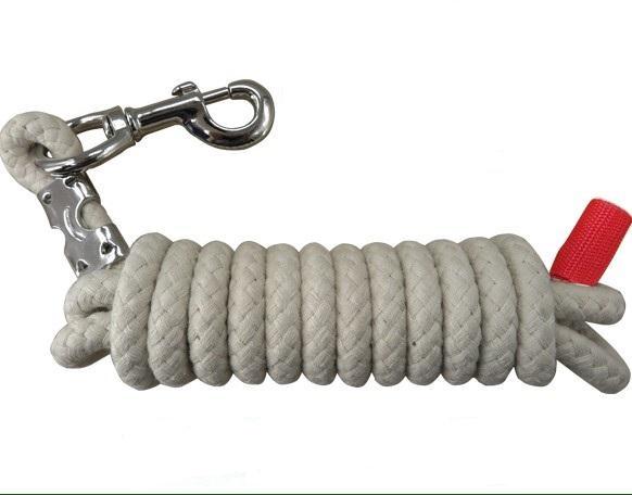 14mm Thick Cotton Horse Lead Rope WB 4m