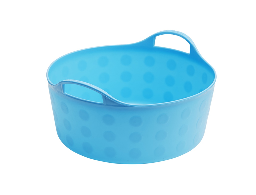 15Ltr Flexible Shallow Tubs ZY3004 Lip-dia 38.5 Base-dia 33.5 H 20 cm