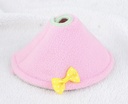 [6901040073PKS] Adjustable Bird Parrot Tapered Collar Neck L 8-9.5cm S Pink