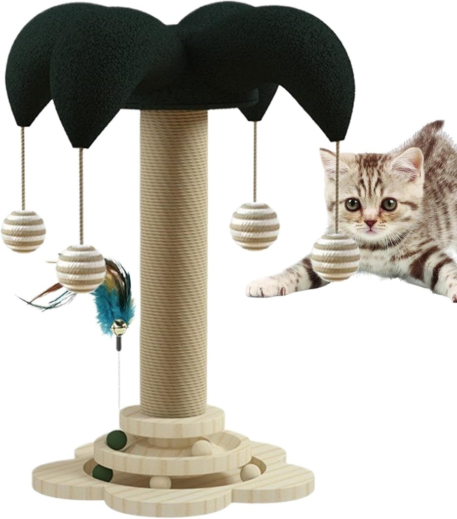 Cat Climbing Tree With Sisal Scratching Post L30cm*W23cm*H49cm
