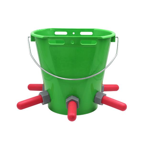 8L Feeding Bucket with 5 Teats