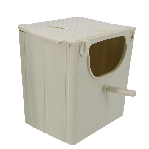 Compact Plastic Bird Breeding Box L12cm*W9.5cm*H13cm