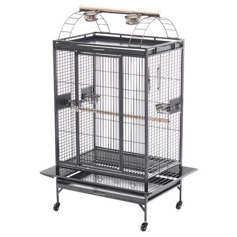 Black Vein Parrot Cage 81.5*56*157.5 Cm