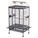 [0667] Black Vein Parrot Cage 81.5*56*157.5 Cm