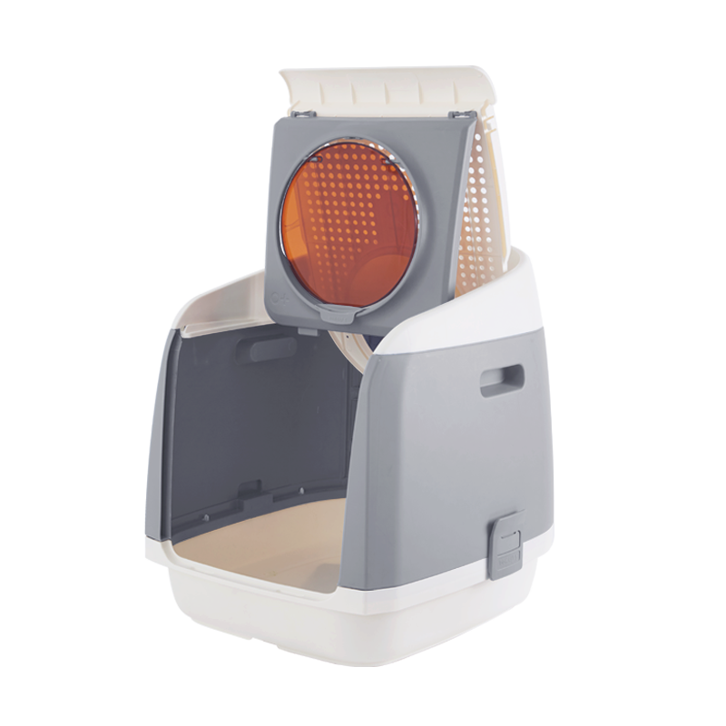 Cat Litter Box Grey 45.9*54.9*49.2cm