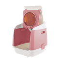 [6940528253592]  Cat Litter Box Pink 45.9*54.9*49.2cm