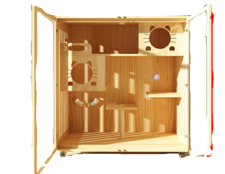 Cat Villa L120Cm*W60Cm*H120Cm