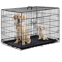 [69121748108] Dog Cage L121*W74*H81 with Divider