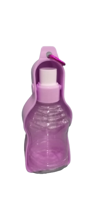 Dog Walking Drinker 350ml Pink