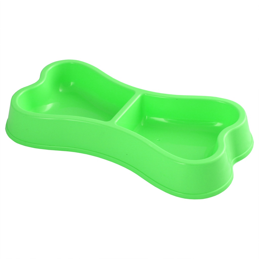 Double Bowl 31*14.5*6.5cm Red