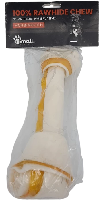 Double Color Knotted Bone 130gm 1Pcs