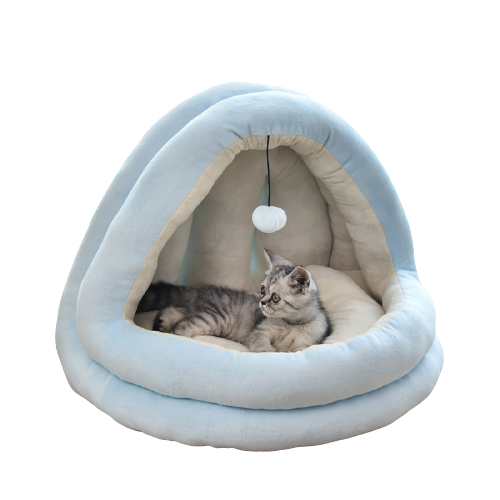 Cat Nest 55*44*44cm Shark Lake Blue XL