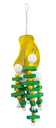[6901234524512] Green Karkosha Parrot Toy 52*17