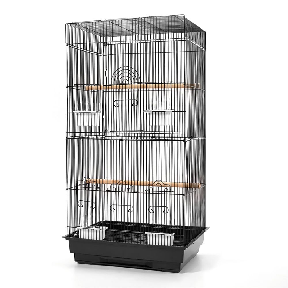 Luxury Bird Square Cage without Stand 71.5*38*78