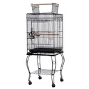 [6900701] Luxury Parrot Cage with roof gate 51*51*153