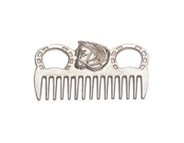 Metal Horse Comb 10cm