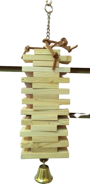 Natural Wooden Bird Toys