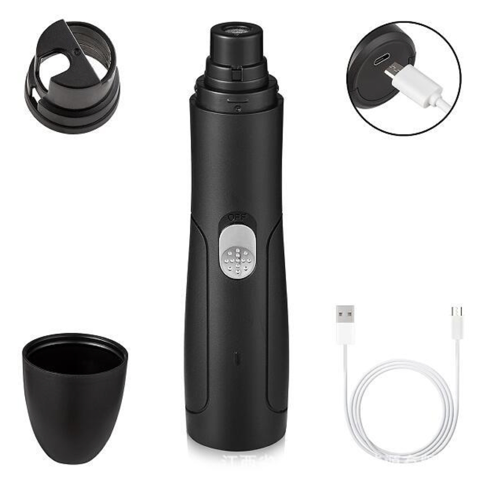 Pet Nail Trimmer USB Chargeable 