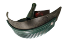 [120071] Plastic Horse Sweat Scraper Curry Comb With Handle Blue