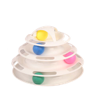 [6970420734882] RJ-735 White Four Layers of Interactive Toys