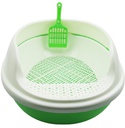[69050308020GN] Round Double Layer Cat Litter Box 50*38*20cm