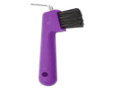 [07033] Soft touch hoof pick with bristle 16*8.5cm
