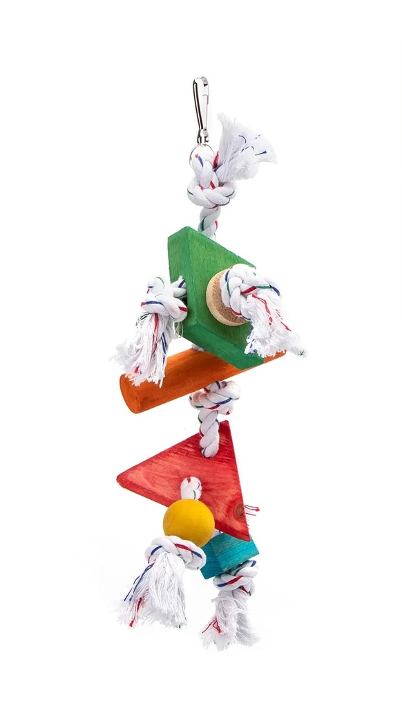 Wooden Bird Toys Orange