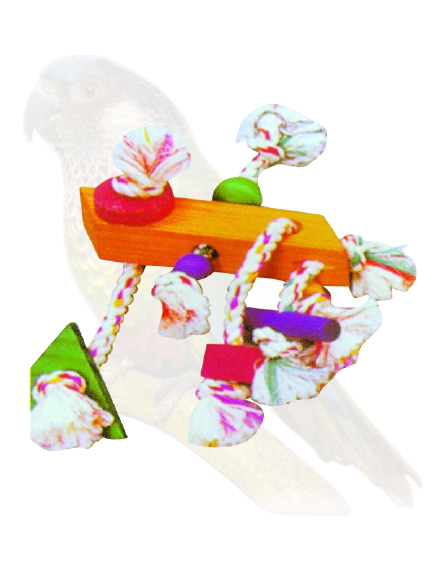  وودين بييرد لعبة طيور خشبية