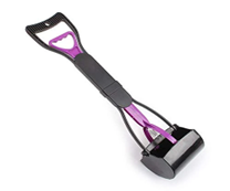Waste Scooper Black Purple
