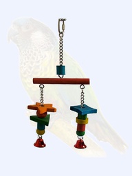 [000000002094] Chewing Wooden Bird 32*14cm