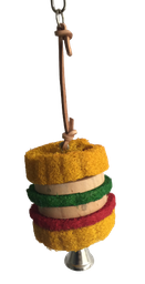 [000000002229] لعبة تعليق بتصميم برجر 26*8 سم