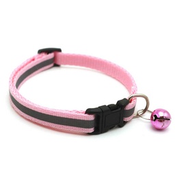 [69012540105PKM] Cat Collar Pink M: W1cm*25-40cm