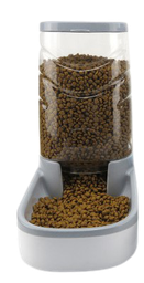 [6920210507305GY] 3.8L Pet Food Dispenser 31*17*22cm Grey