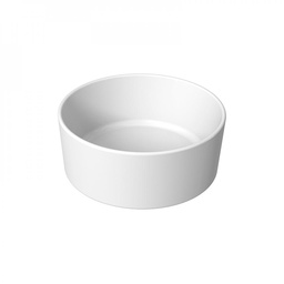 [6920210507308LWH] Ceramic Feeder 15.5cm/850ml/for adult cat White