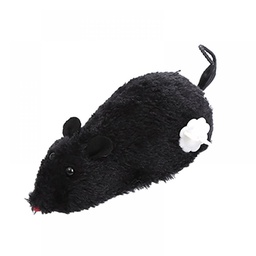 [6920210508103BLA] Mouse cat toy Clockwork Black