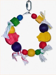 [0000000020404]  هابي بييرد لعبة الارجوحة للطيور 19*15سم