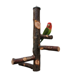 [6920024024030] Parrot Apple Wood Ladder Perch W24cm*H30cm