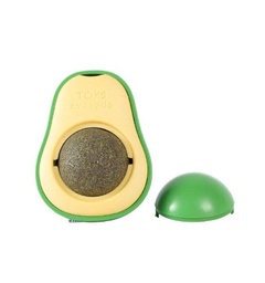 [69025200302AD] Avacado Figure Catnip Cat Mint Game Ball