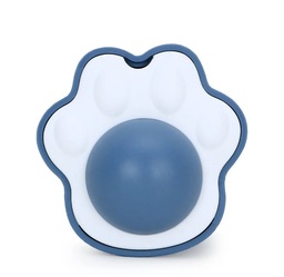 [69025200302BE] Blue Paw Figure Catnip Cat Mint Game Ball