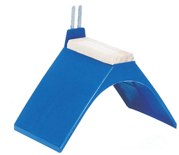 [1106] Blue Pigeon Stand With Seam Hanger Narrow ns